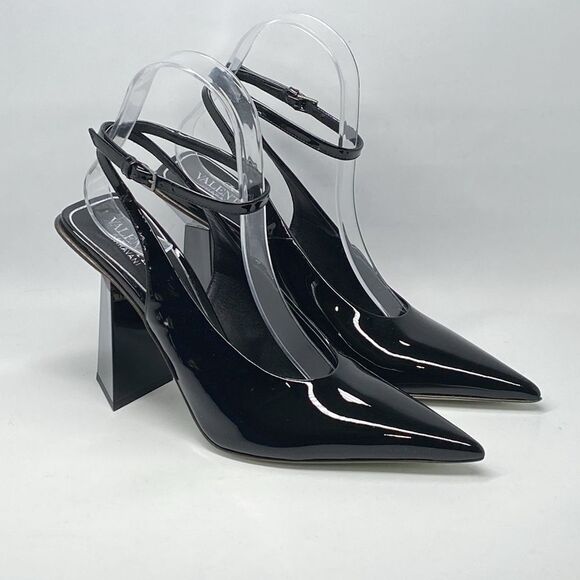 Valentino Garavani One Stud Patent Leather Pumps size 37 - Picture 5 of 14